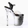 Pleaser - RAPTURE808T1 Sandaal met enkelband - Zwart Product image